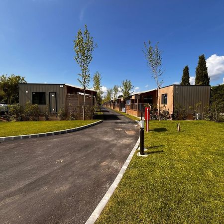 Estivo Premium Deluxe Mobile Homes On Camping Del Sole Village Iseo Eksteriør bilde