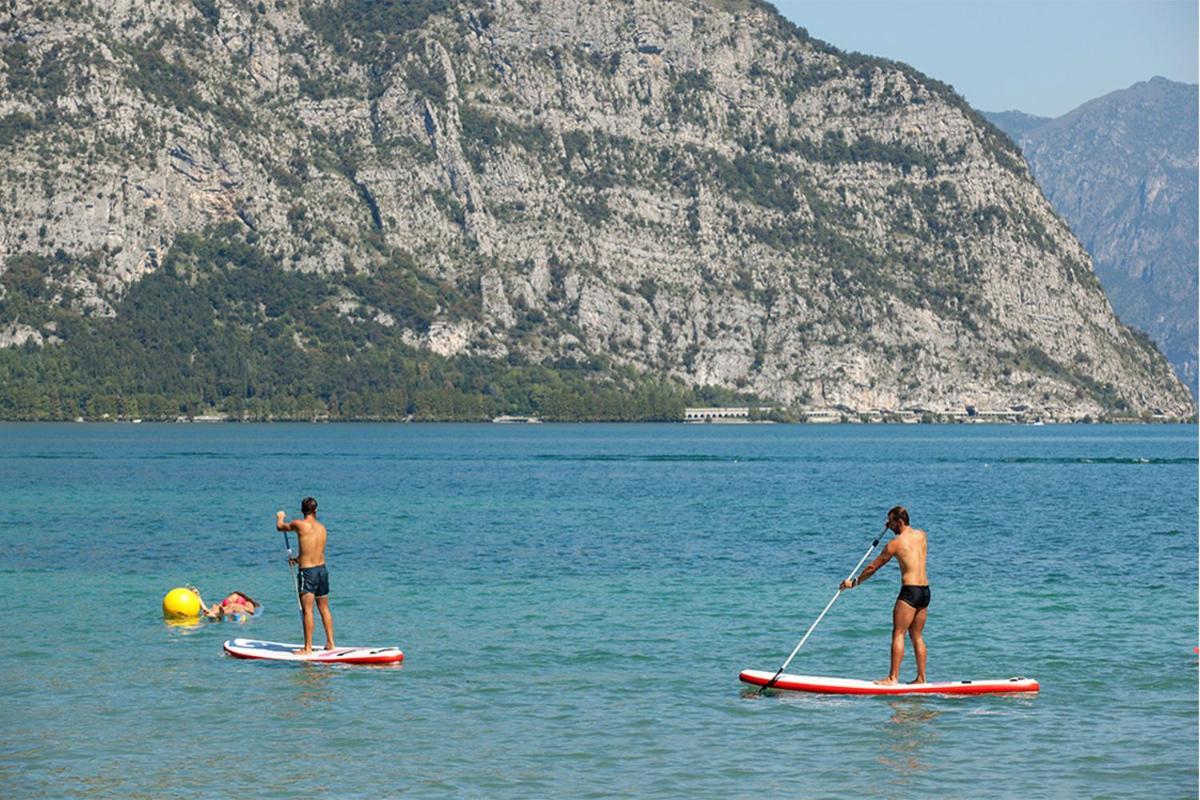 Estivo Premium Deluxe Mobile Homes On Camping Del Sole Village Iseo Eksteriør bilde