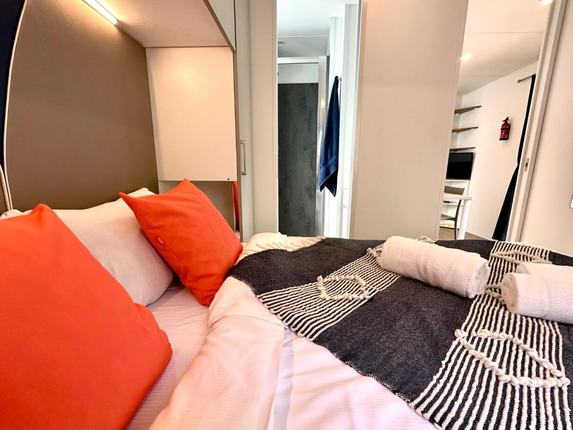 Estivo Premium Deluxe Mobile Homes On Camping Del Sole Village Iseo Eksteriør bilde