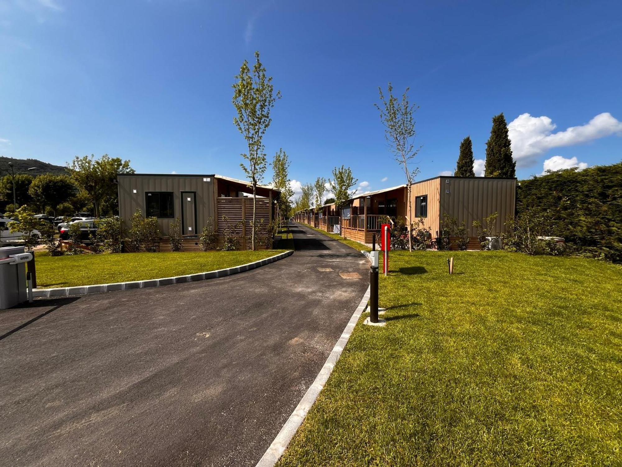 Estivo Premium Deluxe Mobile Homes On Camping Del Sole Village Iseo Eksteriør bilde